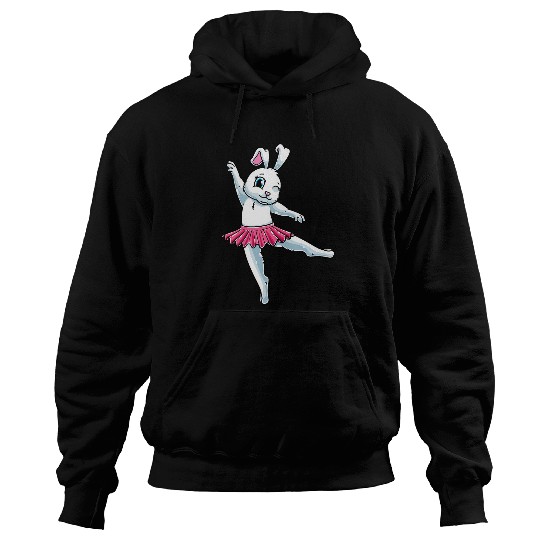 Rabbit Ballet Dance Ballerina Bunny Dancing Danseuse Hoodies