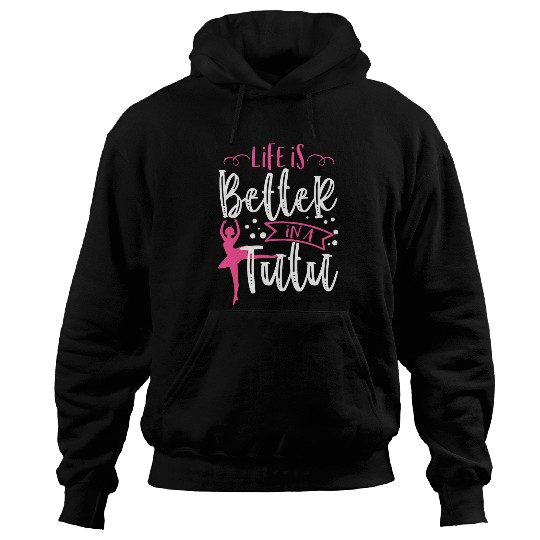 Womens Womens Ballet Barre Plie Chasse Jete All Day Workout 6 Hoodies
