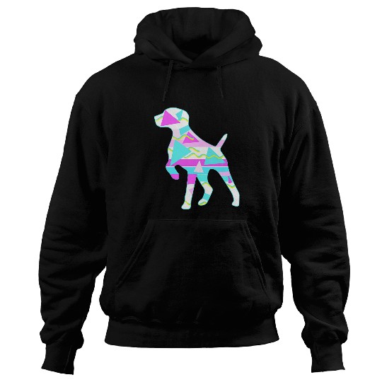 Womens German Shorthair Pointer GSP MOM Mother Retro Hoodies
