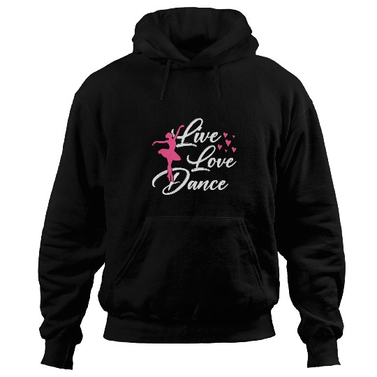 Womens Womens Ballet Barre Plie Chasse Jete All Day Workout 7 Hoodies