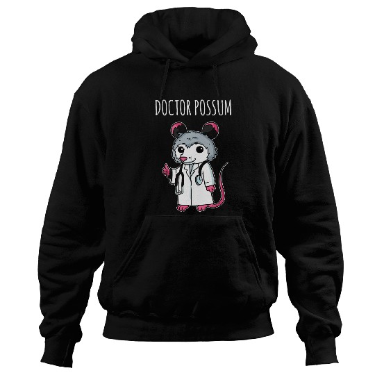 Opossum Doctor Hoodies
