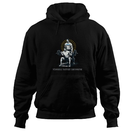 Personal Torture Instructor Gym Buddy Funny Fitness Trainer Hoodies
