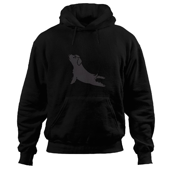 Yoga Newfoundland Dog Hoodies
