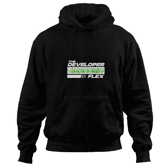 Developer Flex Programmer Humor Coding Jokes Funny Developer Hoodies
