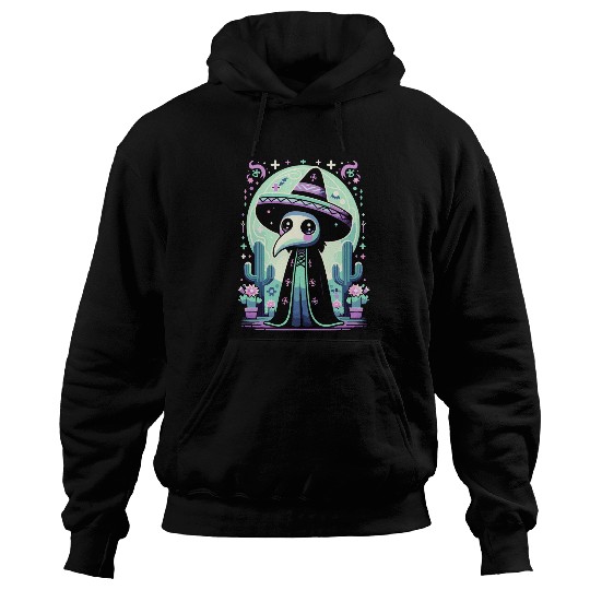 Pastel goth cute creepy plague doctor kawaii menhera wiccan 22 Hoodies