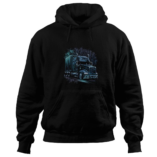 Truck Driver 18 Wheeler Trucker Hoodies