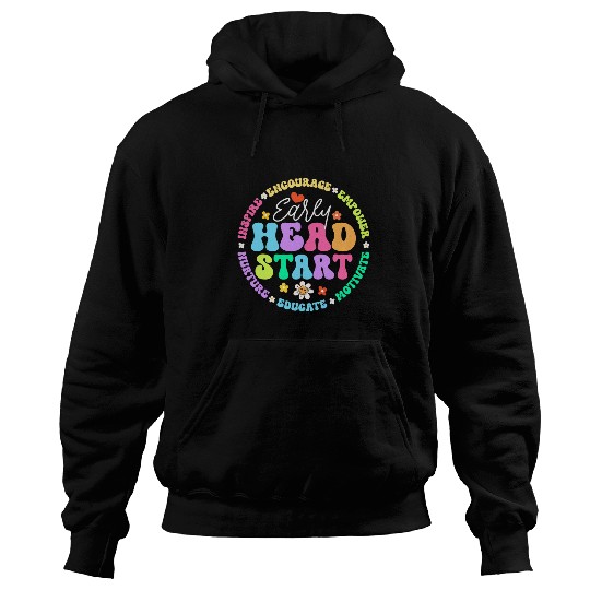 Early Head Start Squad homesschool Teacher Headstart Hoodies