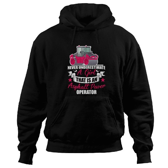 Asphalt Paving Road Construction Road Worker Hoodies