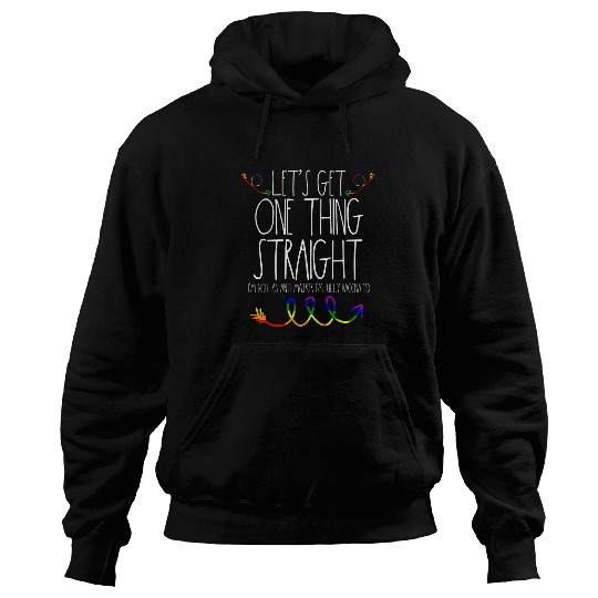 Not An AntiMasker Just Vaccinated LGBTQ Gay Pride Stuff Hoodies