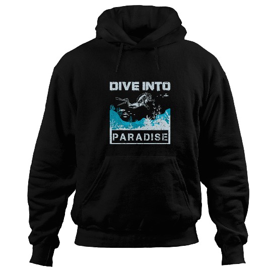 Dive into Paradise Hoodies
