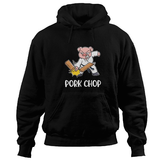 Karate Pork Chop Hoodies