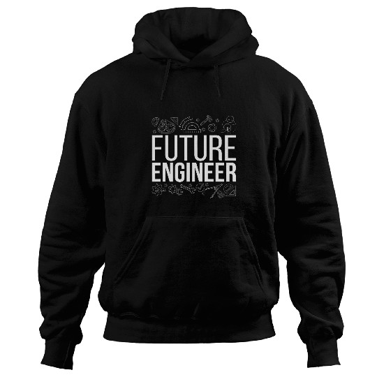 Future Engineer Engineering Student Engineer In Progress Hoodies