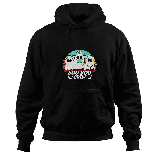 boo boo crew nurses halloween costume rn Hoodies