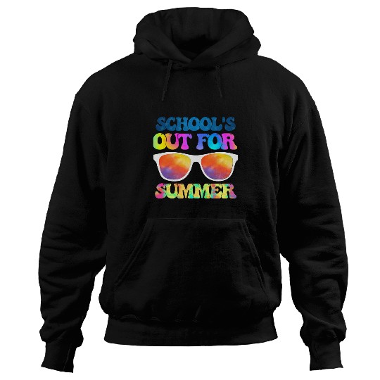 Retro Last Day Of School Schools Out For Summer Teacher Hoodies