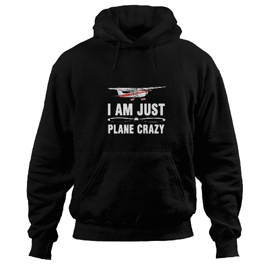 I Am Just Plane Airplane Plane Pilot Hoodies