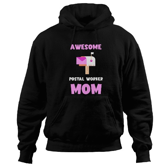 Womens Postman Mom Postal Worker Mailman Rural Mail Delivery Hoodies