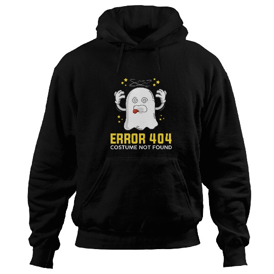 Error 404 costume not found Coding Programmer Geek Halloween Hoodies