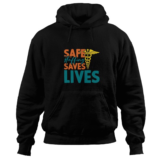 Safe Staffing Graphic Frontline Worker Resilience Hoodies