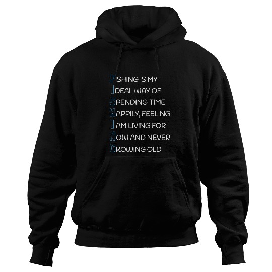 Acronym For Fishing Lover Hoodies