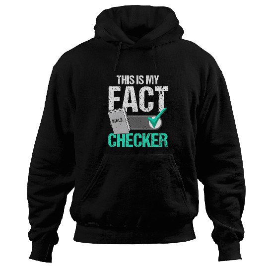This Is My Fact Checker Bible Study Christian 1 Hoodies