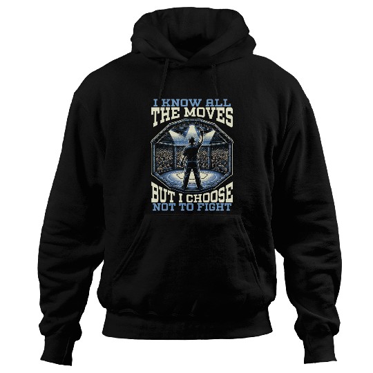 MMA Referee Martial Arts Refereeing Ref Sports Game Official 2 Hoodies