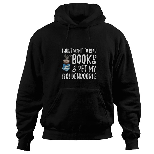 Beagle Dog Lover Book Funny Dog Mom Gift Hoodies