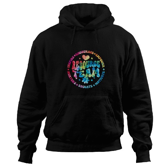 Resource Teacher Team Special Education IEP Teaching Squad Hoodies