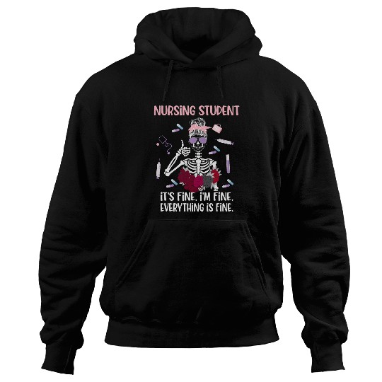 Future nurses Funny Nursing Student nurses In Progress Hoodies