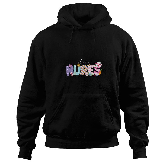 ER nurses Easter Stethoscope Bunny Cute Easter Day nurses Hoodies