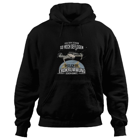 Drone pilot flies drone with camera over the clouds Hoodies