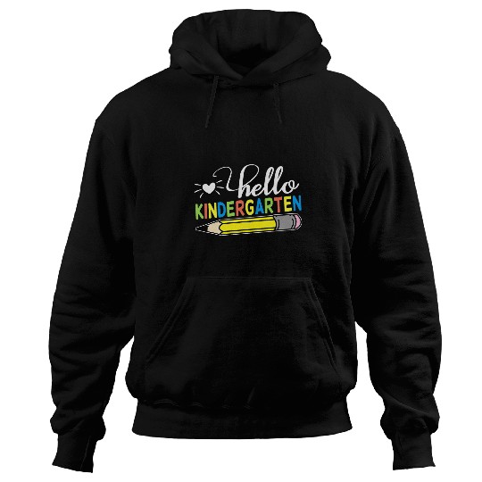 Hello Kindergarten Teacher Student Back To School Hoodies