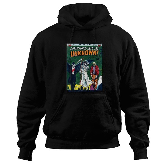 Halloween Horror vintages Vampire Grim Reaper Comic Book Hoodies