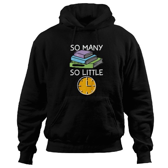 Kids SO MANY BOOKS BOYS AND GIRLS BOOK CLUB READING FUN Hoodies