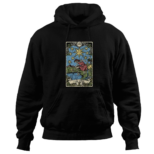 The Star Tarot Card I Fortune Teller I Goth Witchcraft Hoodies