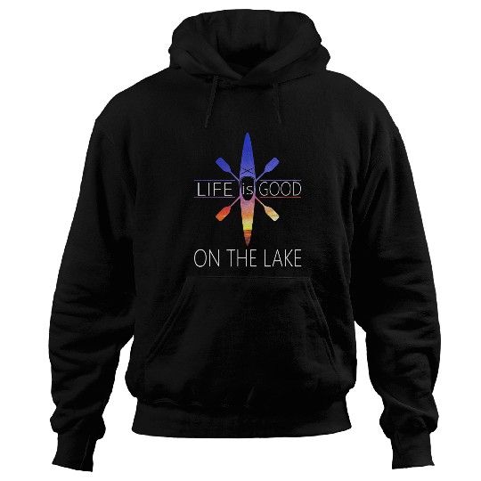 Lake Life Boat Accessories Graphic Novelty Summer Toys Hoodies