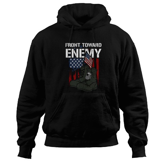 Honor Front Toward Enemy Memorial Day Sayings Hoodies