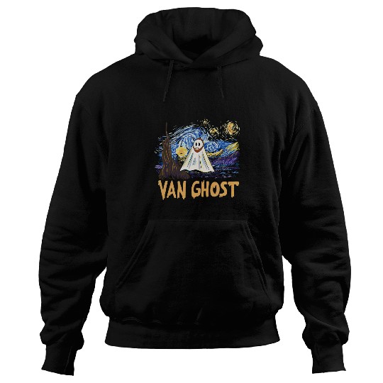 Trick Or Treat Vincent Van Gogh Spooky Painter Halloween Hoodies