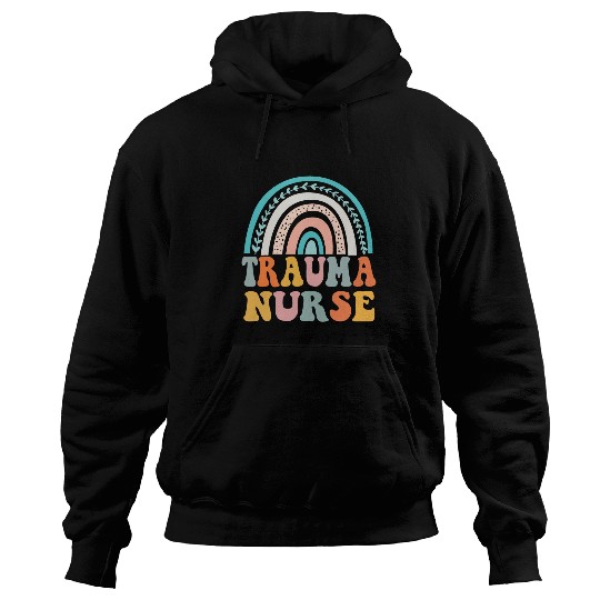 Trauma nurses Rainbow Emergency nurses Week Registered nurses 1 Hoodies