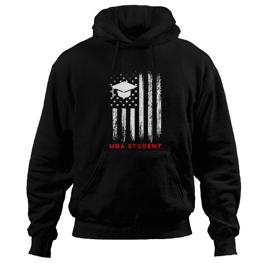 MBA Student Business Degree Graduation 123 Hoodies