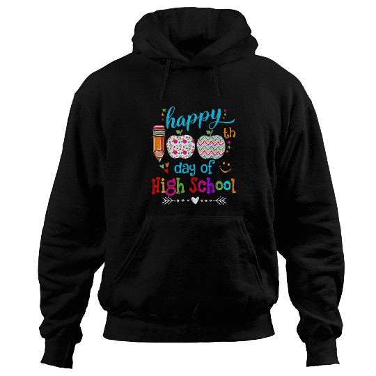 Happy 100th Day of School Kindergarten Teacher or Student 7 Hoodies