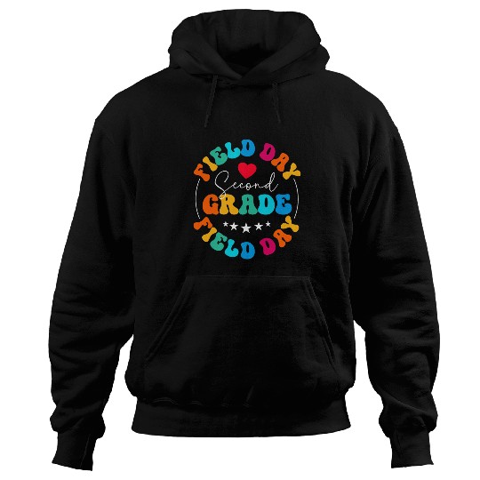 Second Grade Field Day Squad Teacher PE Field Trip Hoodies
