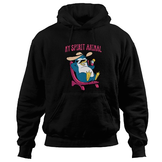 Penguin My Spirit Animal Veterinarian Lazy Animal Hoodies