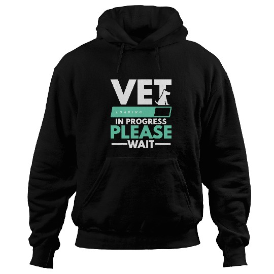 Vet In Progress Loading Animal Doctor Future Veterinarian Hoodies