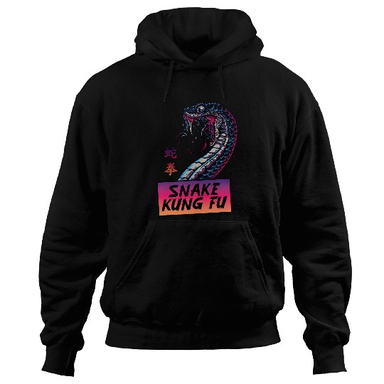 Snake Kung Fu Fist Hoodies