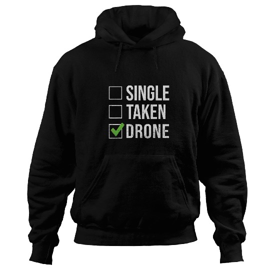 Single Taken Drone Pilot Hoodies