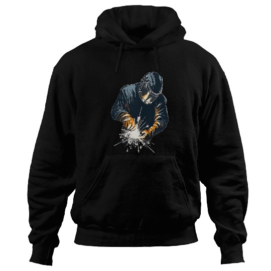 Welder Accessories Welding Metal Worker Outfit for Men 1 Hoodies