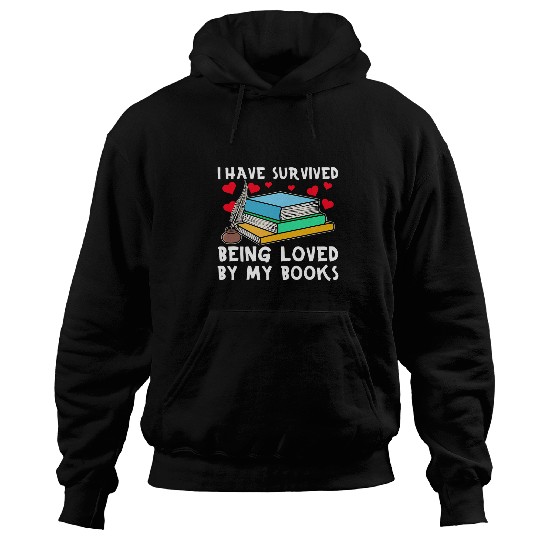 Book Literature Reading Romance SciFi Comedy Biography Hoodies
