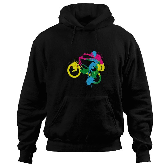 BMX vintages Bike Fans Gift Boys Youth Bike BMX 4 Hoodies