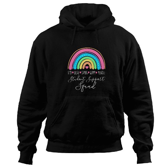 Student Support Squad Counselor Social Worker Teacher Crew 2 Hoodies