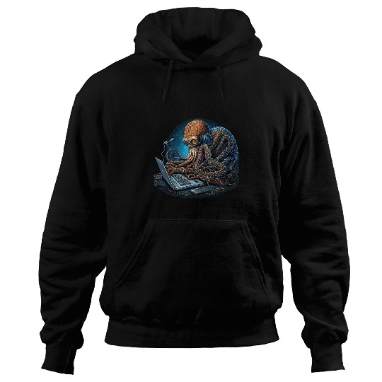Octopuss Programmer Computer Programming Hoodies
